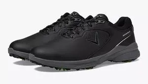 Callaway Men's Solana TRX V3 Comfortable Regular Golf Shoe, Black/Grey, Size D 10