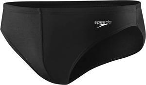 Speedo Men's Swimsuit Brief PowerFlex Eco Fitness Solar - Black, Size 34