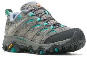 Merrell J035860 Women's Moab 3 Waterproof Hiking Shoes, Granite, Size M US 10.5