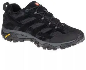 Merrell J06017 Men's Moab 2 Vent Regular Hiking Shoe - Black Night, Size 9.5