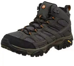 Merrell J06059 Men's Moab 2 Mid GTX Regular Hiking Boot - Beluga, Size 10.5