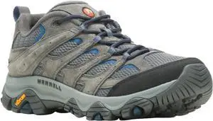 Merrell Men's Moab 3 Leather Lace Up Hiking Shoe, Granite, US Size M 12.5
