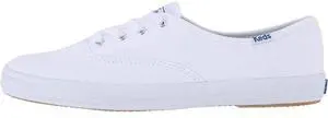 Keds WF34000 Women's Champion Core Canvas Sneaker, White - Size 10