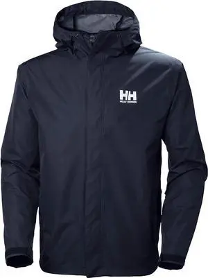 Helly Hansen 62047 Men's Standard Seven J Rain Jacket, Navy - XLarge