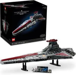 LEGO Star Wars Venator-Class Attack Cruiser Building Set, 5374 Pieces, Age 18+