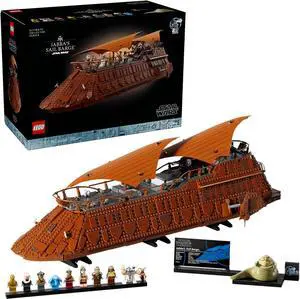 LEGO 75397 Star Wars Jabba's Sail Barge Building Set, 3943 Pieces, Age 18+