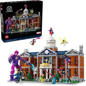 LEGO Marvel X-Men The X-Mansion Building Set for Adults, 3093 Pieces, Age 18+