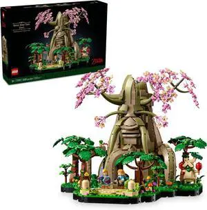 LEGO The Legend of Zelda Great Deku Tree 2 in1 Building Set, 2500 Pcs, Age 18+