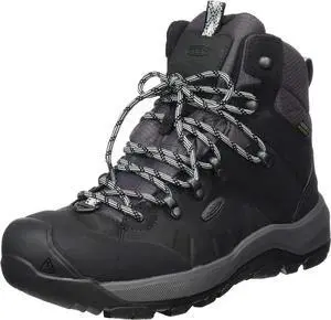 KEEN Women's Revel IV Polar Waterproof Regular Boot, Black/Harbor Gray, Size 10