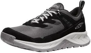 KEEN Men's Hightrail Low Height Regular Hiking Shoes, Black/Vapor, Size 9
