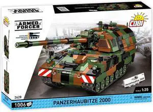 COBI Armed Forces Panzerhaubitze 2000 Tank Building Set, 1006-Pieces, Age 8+