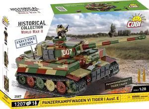COBI WWII Panzerkampfwagen VI Tiger I Ausf. E - Executive Edition Tank, 1207Pcs