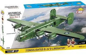 COBI WWII Consolidated B-24D Liberator Plane Building Sets, 1445 Pieces, Age 10+