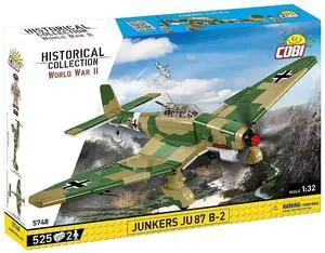 COBI Historical Collection WWII Junkers Ju 87 B-2, Toys for Kids, 525 Pieces