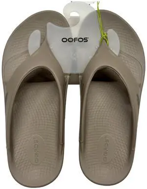 OOFOS Unisex OOriginal Thong Lightweight Regular Sandal, Nomad, Size M7/W9