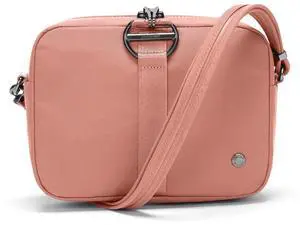 Pacsafe Women's Citysafe CX Anti-Theft Square Crossbody Handbag, 2.4-Liter, Rose