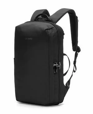 Pacsafe Unisex Metrosafe X Anti Theft 16-inch Laptop Backpack, 18-Litres, Black