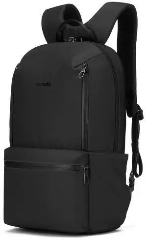 Pacsafe Unisex Metrosafe X Anti Theft 15-inch Laptop Backpack, 25-Litres, Black