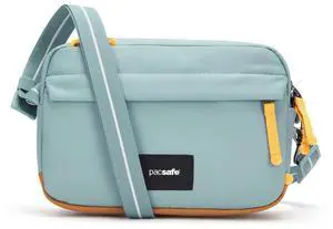 Pacsafe Women's Go Anti-Theft Adjustable Crossbody HandBag, Fresh Mint