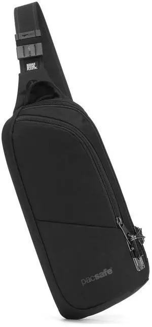 Pacsafe Unisex Vibe Anti-theft Hip & Crossbody Pack Belt Bag, Black