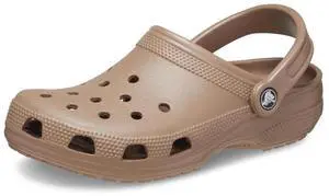 Crocs Unisex Classic Comfort Lightweight Casual Clogs, Latte, M9W11