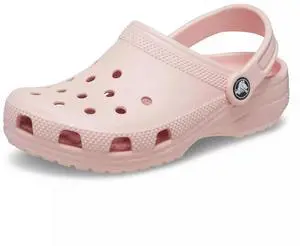 Crocs Unisex Classic Comfort Lightweight Casual Clogs, Quartz, M4W6