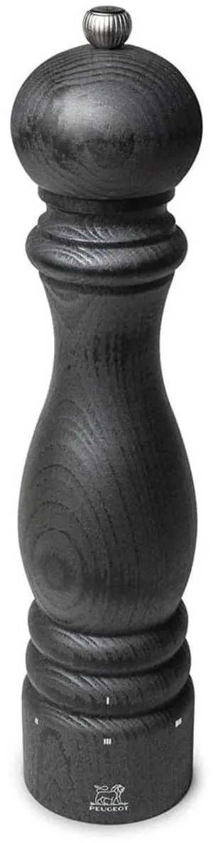 Peugeot Paris u'Select 12-Inch Manual Pepper Mill, Adjustable Grinder, Graphite