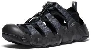 KEEN Men's Hyperport H2 Closed Toe Comfortable Sandals, Black/Grey, Size 10