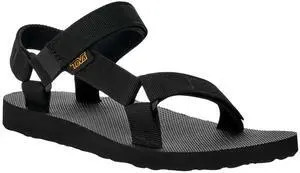 Teva Women's Original Comfortable Universal Regular Sandal, Black, Size 7