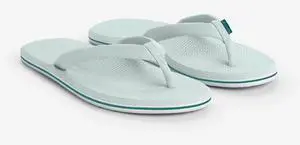 Hari Mari Women's Dunes Boat Safe Waterproof Flip Flops, Seaglass, Size 9