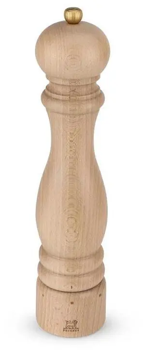 Peugeot Paris U'Select 12-Inch Wood Pepper Grinder/Mill, Natural