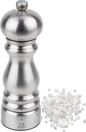 Peugeot 32487 Paris Chef u'Select 7-Inch Stainless Steel Salt Mill