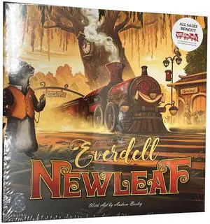 ACD Toys Everdell Newleaf Train Station Board Game, 1-4 Players, Age 10+