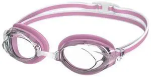 Speedo Womens Vanquisher 3.0 Anti-Fog Swimming Goggles, Pink/Clear