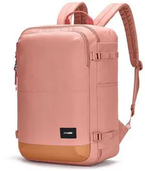 Pacsafe Unisex 34 Liter Go Anti-Theft Carry-on Backpack, One Size, Rose
