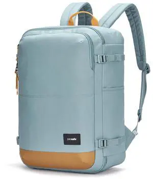 Pacsafe Unisex GO Anti-Theft 34L Carry-on Backpack, One Size, Fresh Mint