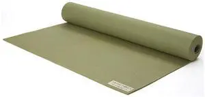 JadeYoga Travel Fitness Lightweight Yoga Mat, Olive Green, 68"Lx24"W, 1/8" Thick