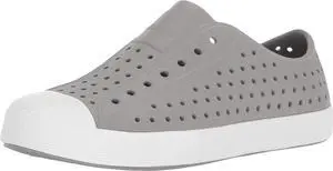 Native Kids Jefferson Waterproof Slip-On Sneakers, Pigeon Grey/Shell White, Size J1