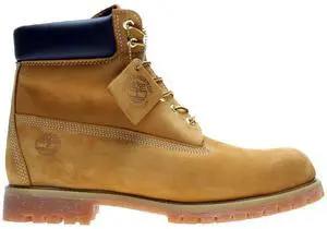 Timberland Men's 6-Inch Wide Premium Waterproof Boot, Wheat Nubuck, Size 7
