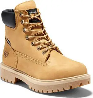 Timberland PRO Men's Direct Attach 6" Steel Toe Regular Work Boots, Wheat, Size 9.5