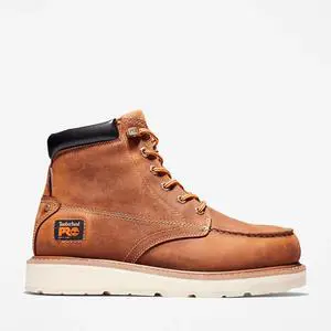 Timberland PRO Men's Gridworks 6" Waterproof Work Boot - Golden Brown, Size M 14
