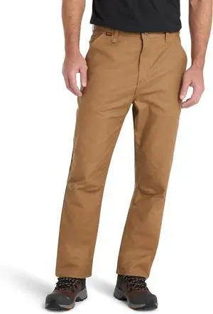 Timberland PRO Men's Gritman Flex Athletic Fit Work Pant, Dark Wheat, Size 34/32