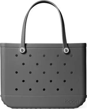 Bogg Bag Unisex Original Tote Bag with Straps, Fogg, Size Large