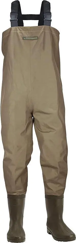 Paramount Outdoors Slipstream Men's 2 Ply Cleated Bootfoot Chest Waders, Size 12