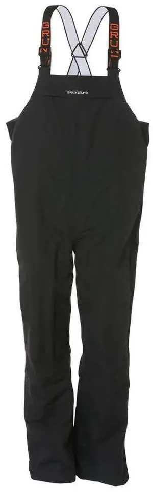Grundens Full Share Bib Waterproof Fishing Jacket, Black, Size XLarge