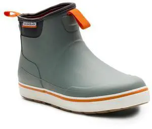 Grundens Men's Deck-Boss Ankle Boot, Monument Grey, Size US M 14