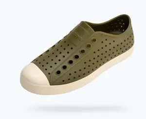 Native Kids Jefferson Regatta Shoes, Rookie Green/Shell White, Size C7