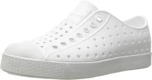 Native Kids Jefferson Waterproof Slip-On Regular Sneakers, Shell White/Shell White, Size J1