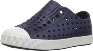 Native Jefferson Kid's Slip-On Sneakers, Regatta Blue/Shell White, Size C9 M US