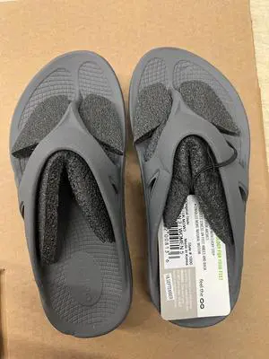 OOFOS Ooriginal Comfortable Regular Recovery Sandal - Slate, Size M3/W5 US